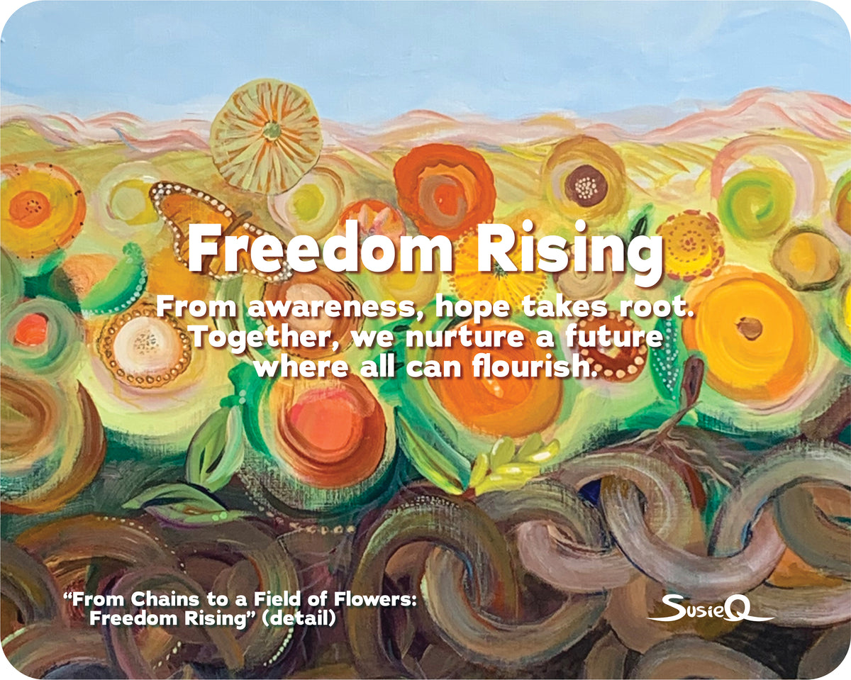 Freedom Rising Mouse Pad