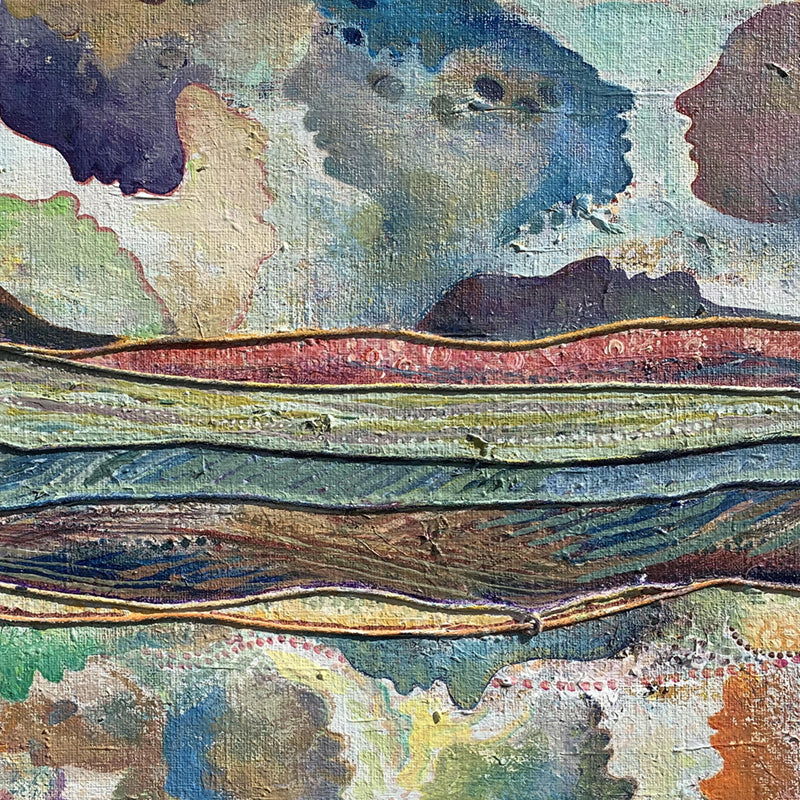 Threads of Humanity: Interwoven Paths of Color and Connection